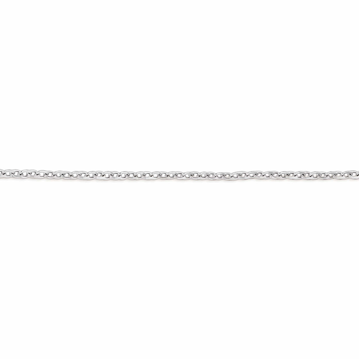White Gold Berlin Model Chain Necklace