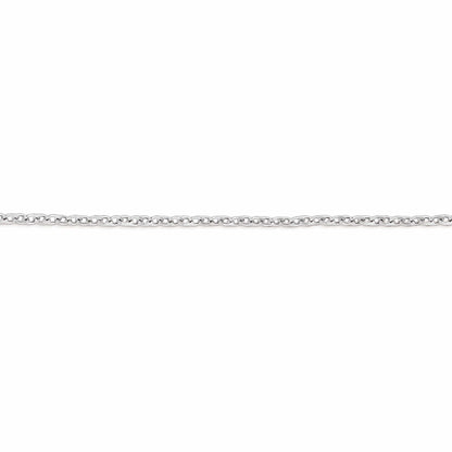 White Gold Berlin Model Chain Necklace