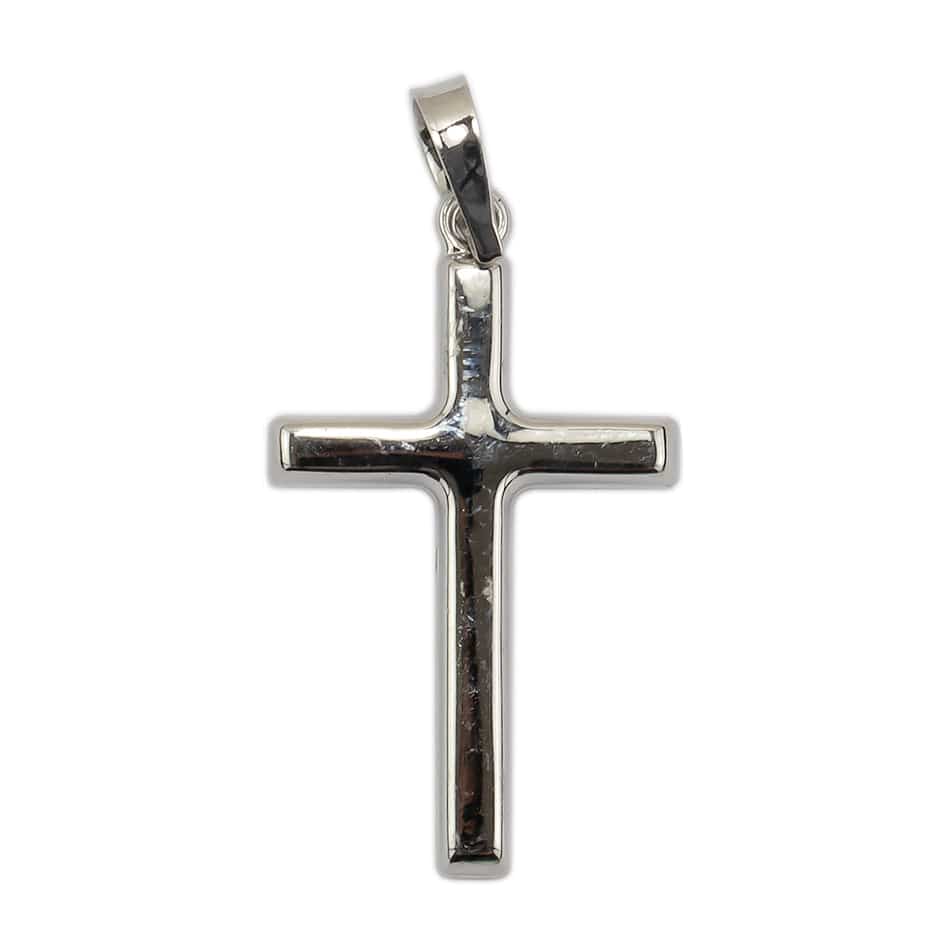 White Gold Cross without Body