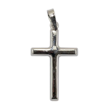 White Gold Cross without Body
