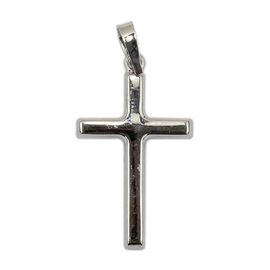 White Gold Cross without Body