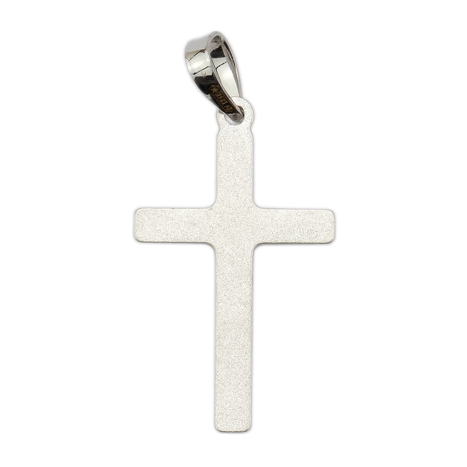 White Gold Cross without Body
