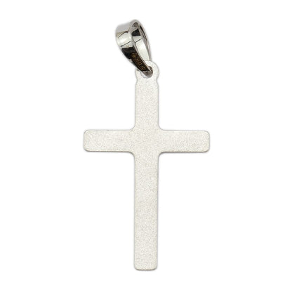 White Gold Cross without Body