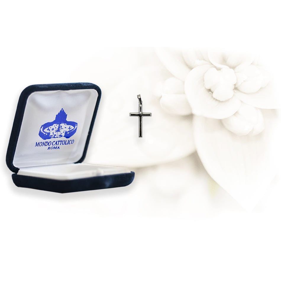 White Gold Cross without Body