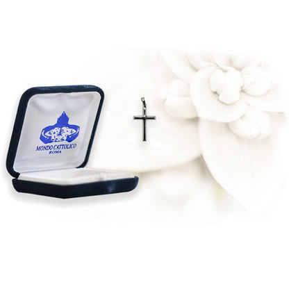 White Gold Cross without Body