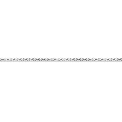 White Gold Korean Chain Necklace