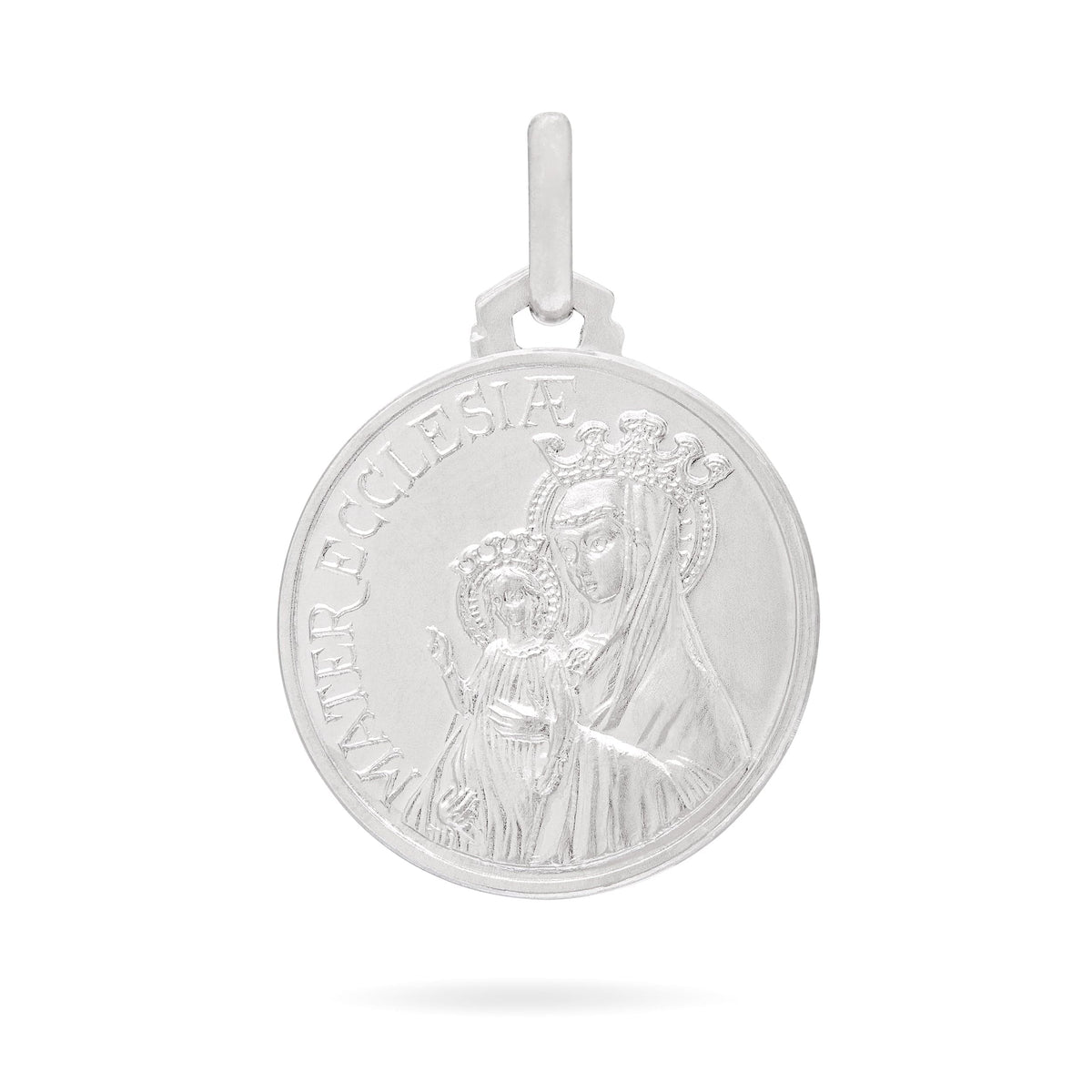 White Gold Medal Mater Ecclesiae