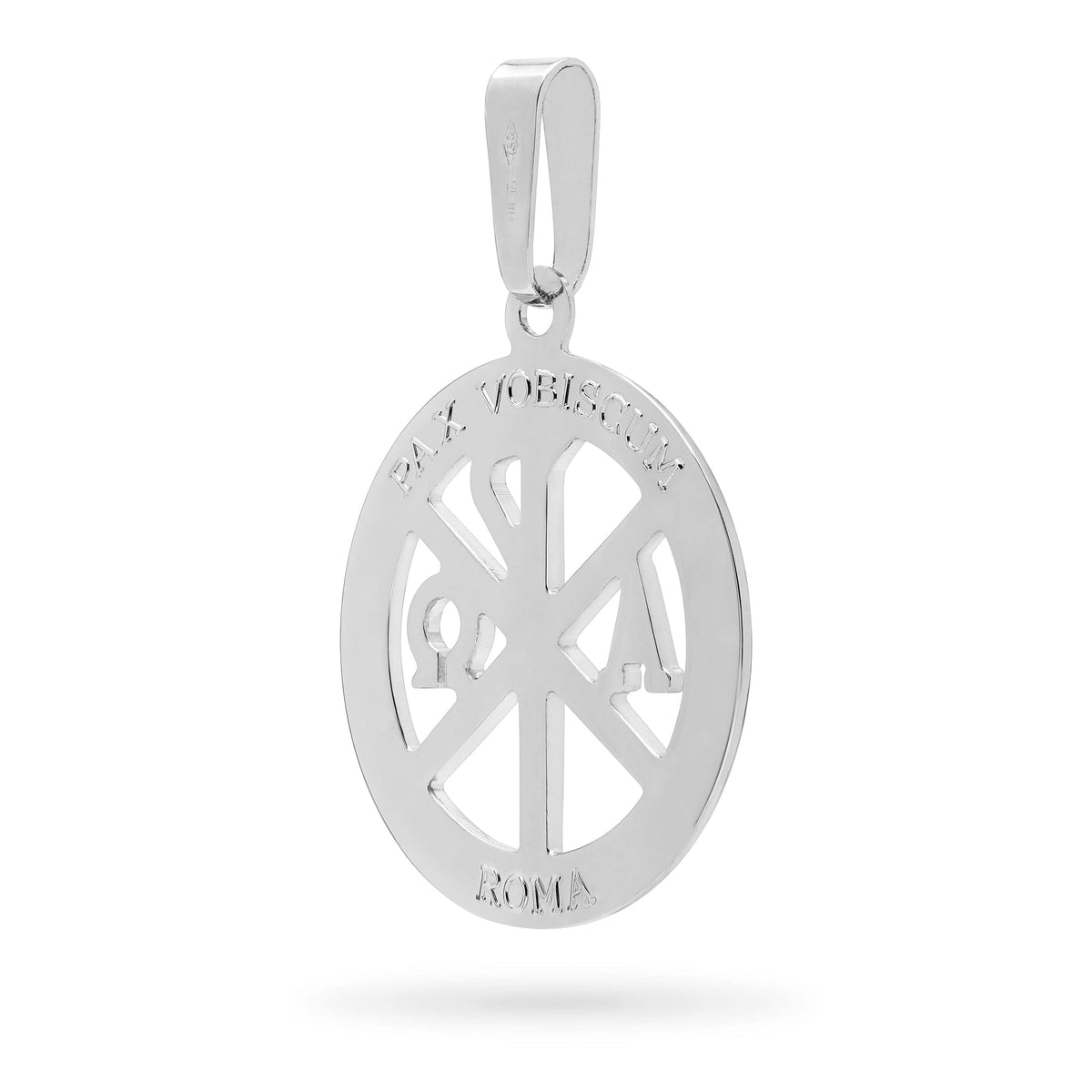 White Gold Peace Cross medal