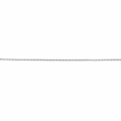 White Gold Venetian Chain Necklace