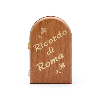 Wooden Diptych of Pope Leo XIV