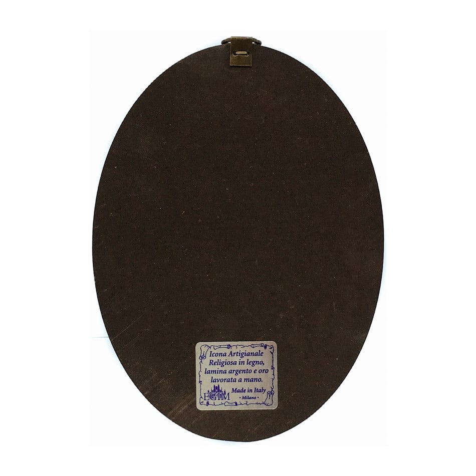 Oval Wooden Icon of the Holy Spirit