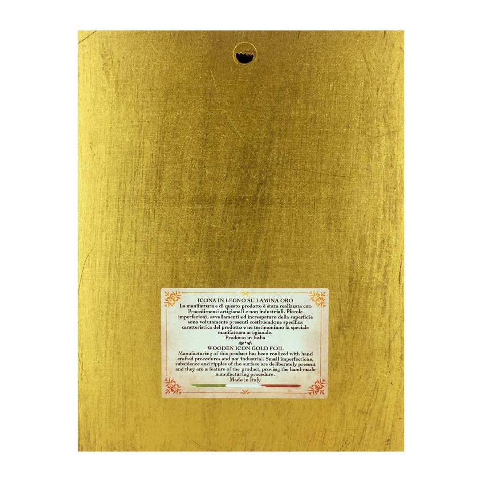 Wooden Icon with Gold Foil of Mater Ecclesiae