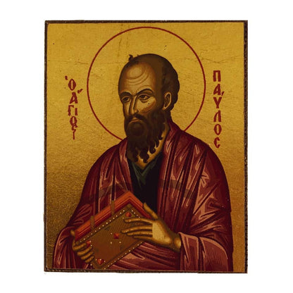Wooden Icon of St. Paul