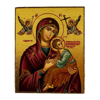Wooden Icon of Our Lady of Perpetual Help