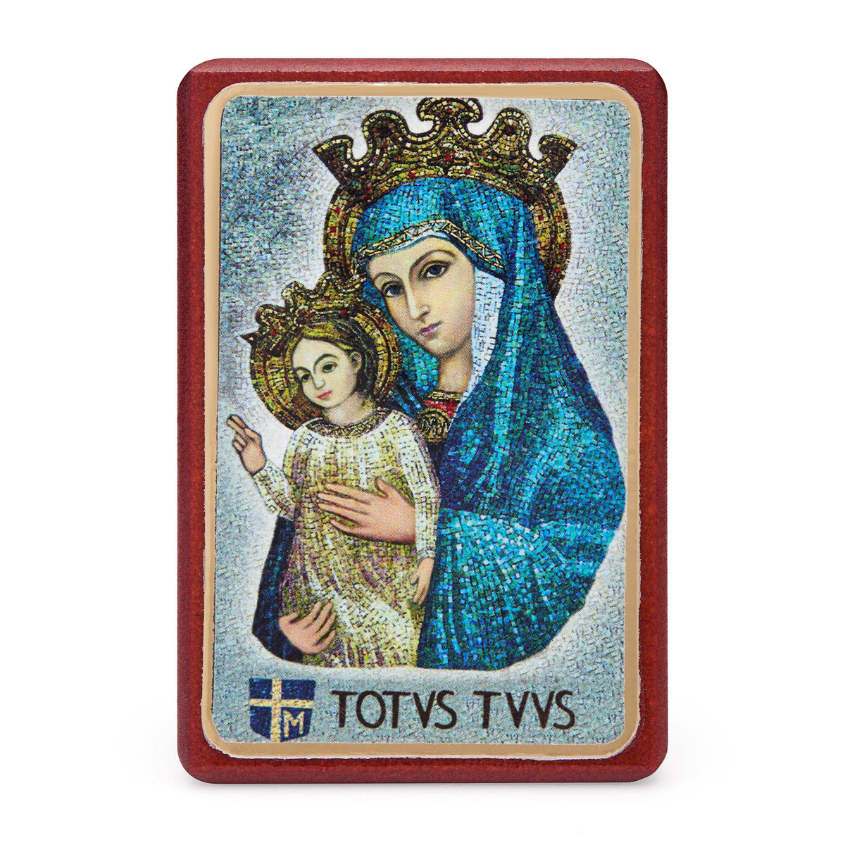 Wooden Picture of Mater Ecclesiae