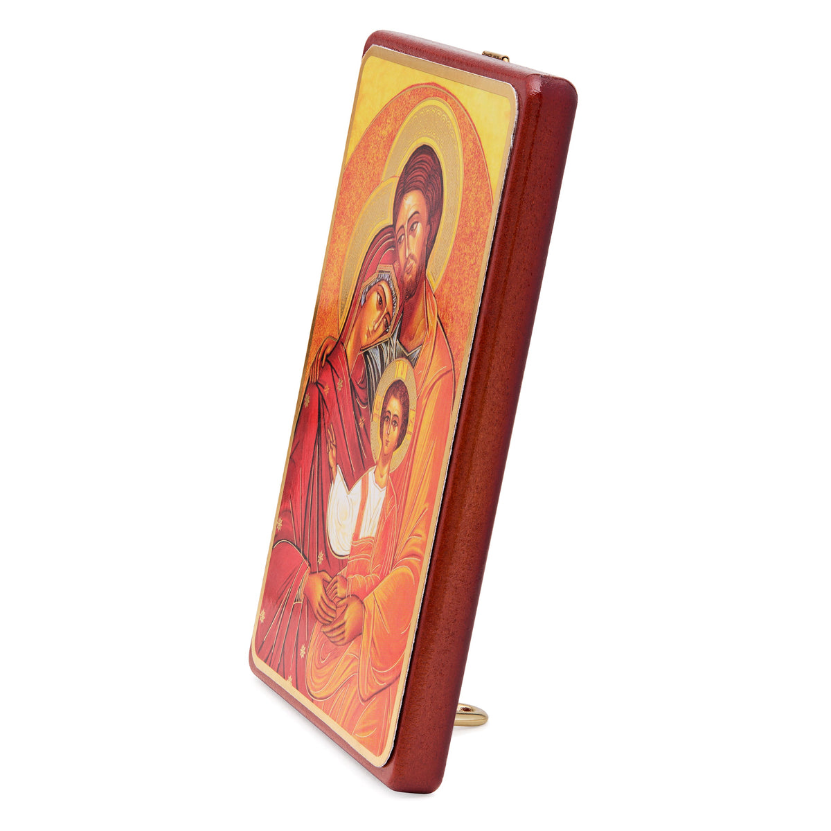 Wooden Picture of the Holy Family