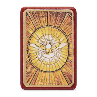 Wooden Picture of the Holy Spirit