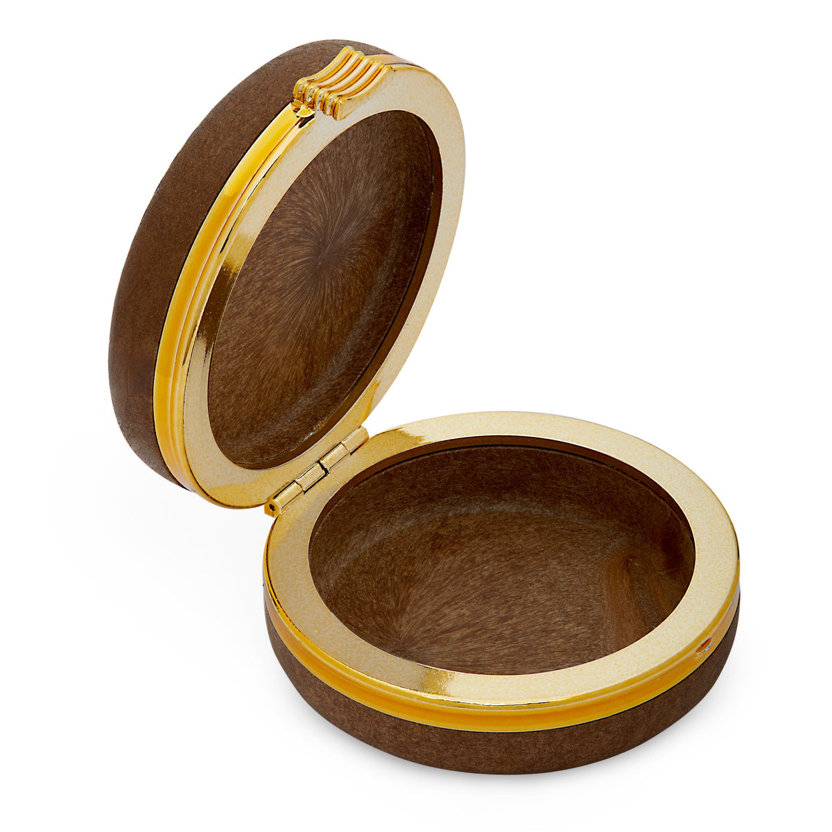 Wooden Rosary Case of St. Peter's Basilca With Metal Plaque