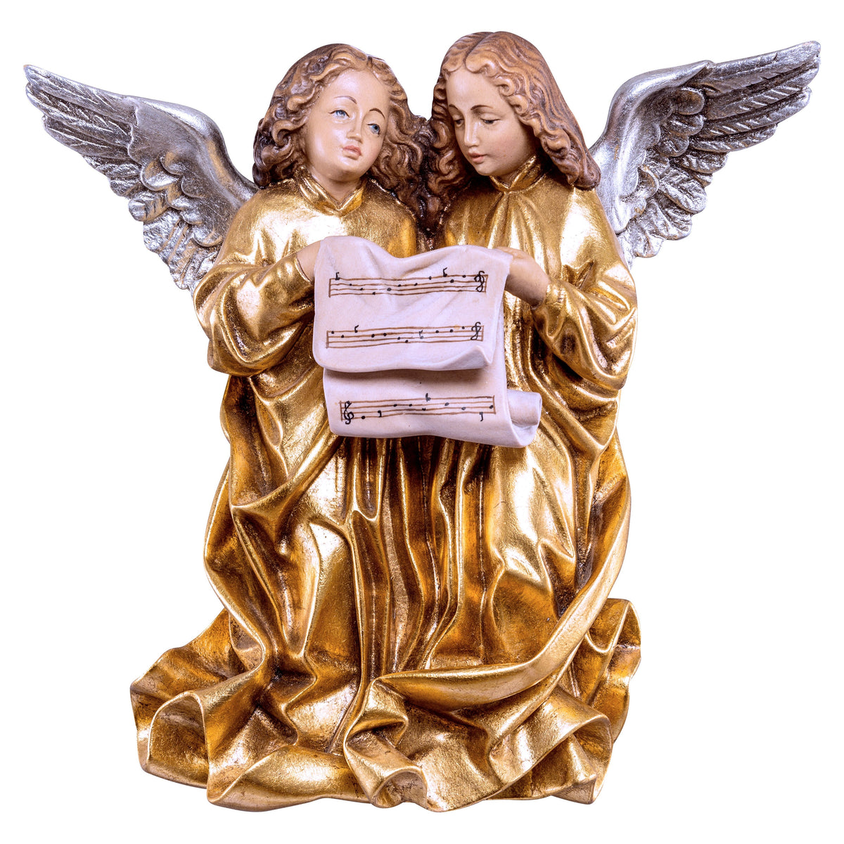 Wooden statue of Angel-group Pacher