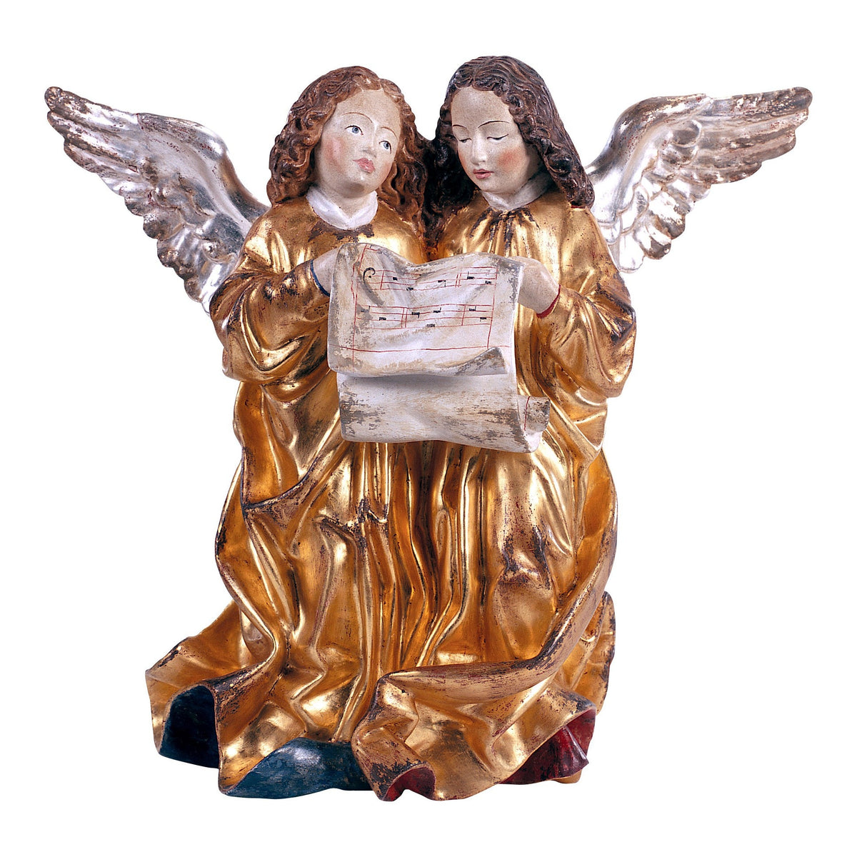 Wooden statue of Angel-group Pacher