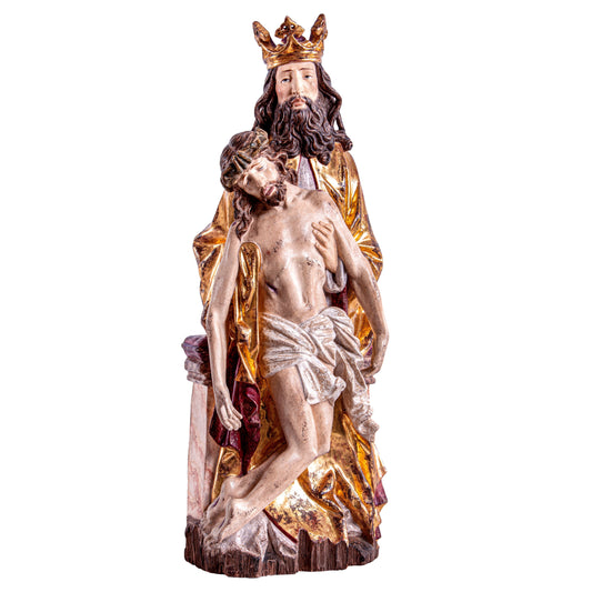 Wooden statue of God-father