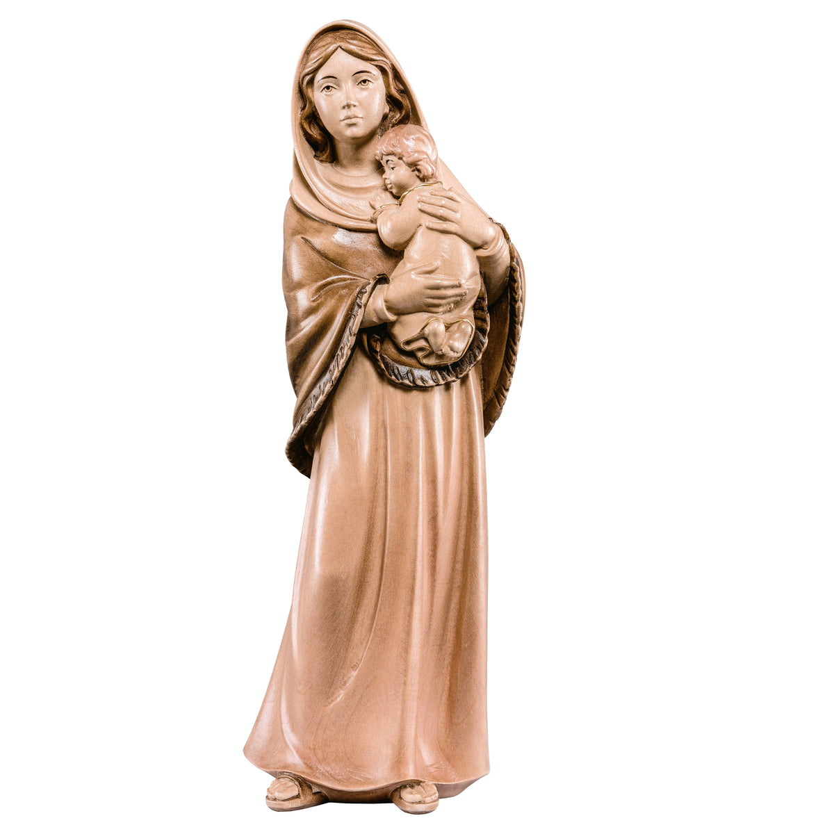 Wooden statue of Madonna Ferruzzi