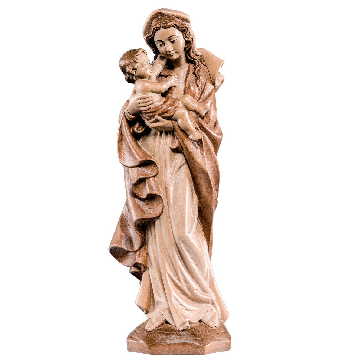 Wooden statue of Madonna Germania