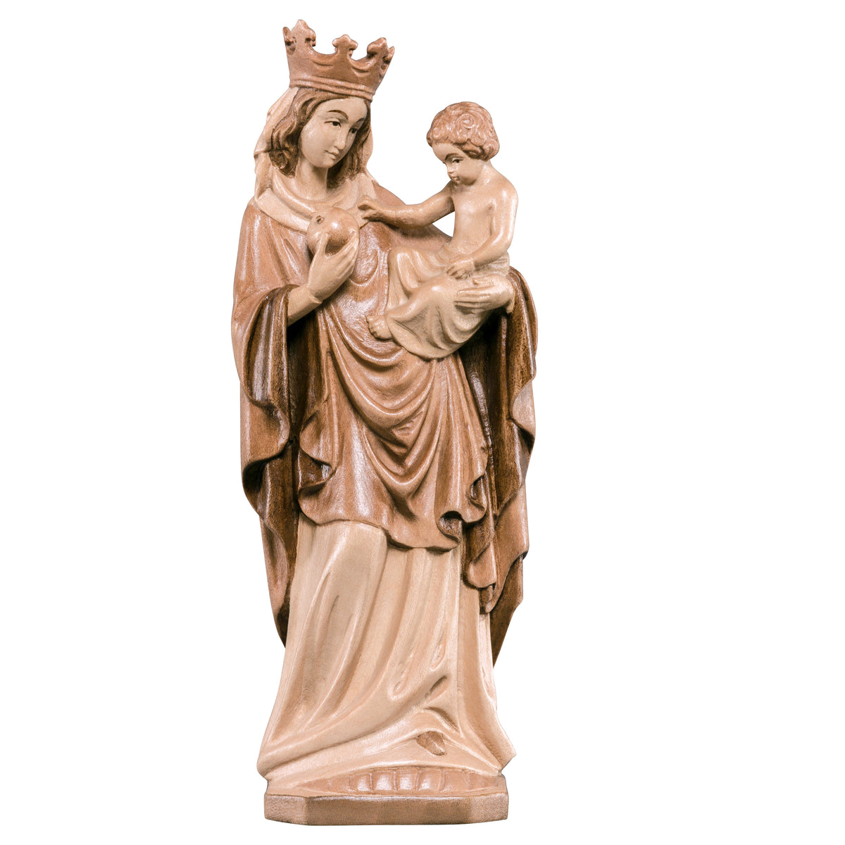 Wooden statue of Madonna of Brixen