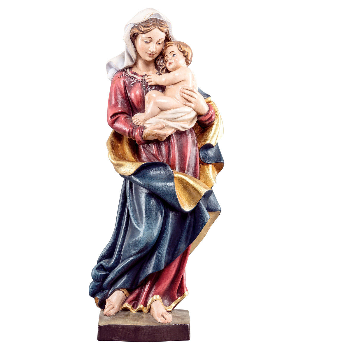 Wooden statue of Madonna of gypsies