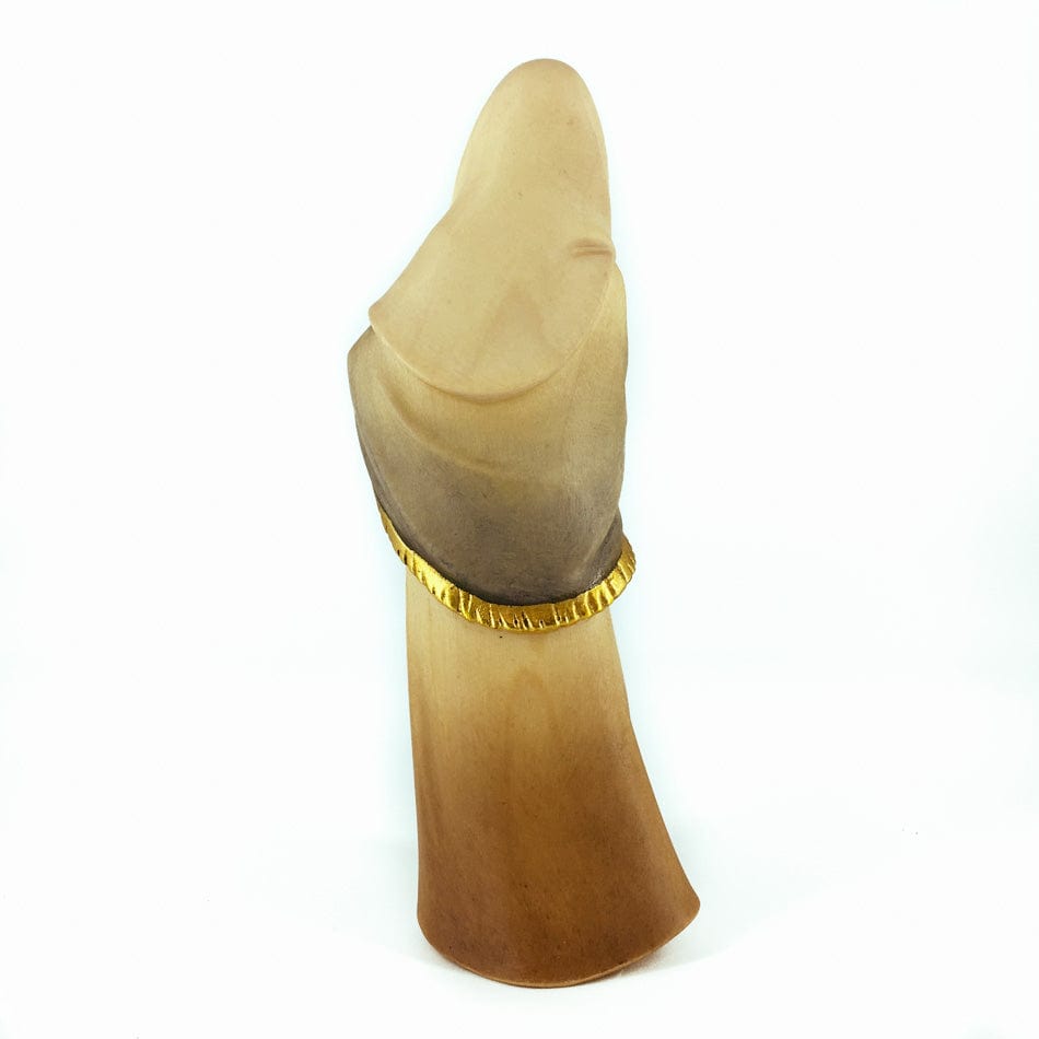 Wooden Statue of Madonna of the Streets Minimal Style