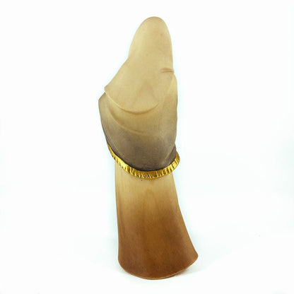 Wooden Statue of Madonna of the Streets Minimal Style