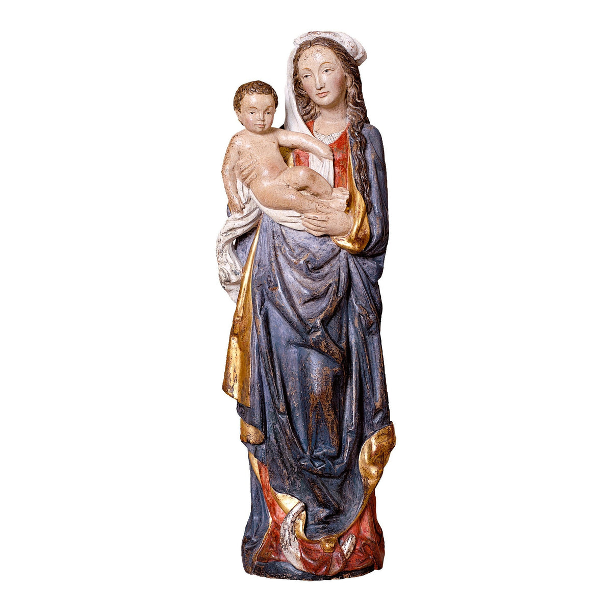 Wooden statue of Madonna Riemenschneider