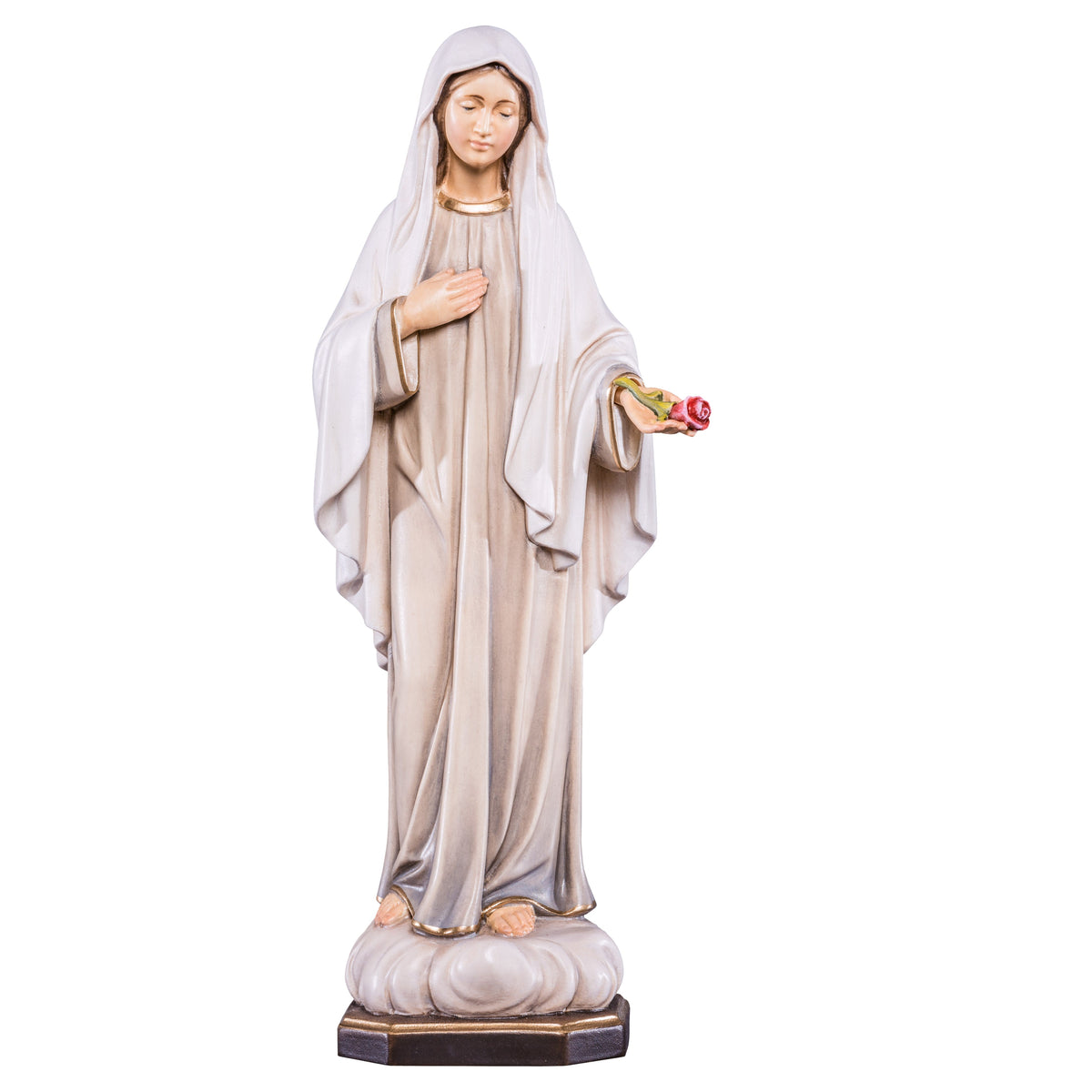 Wooden statue of Mother of peace