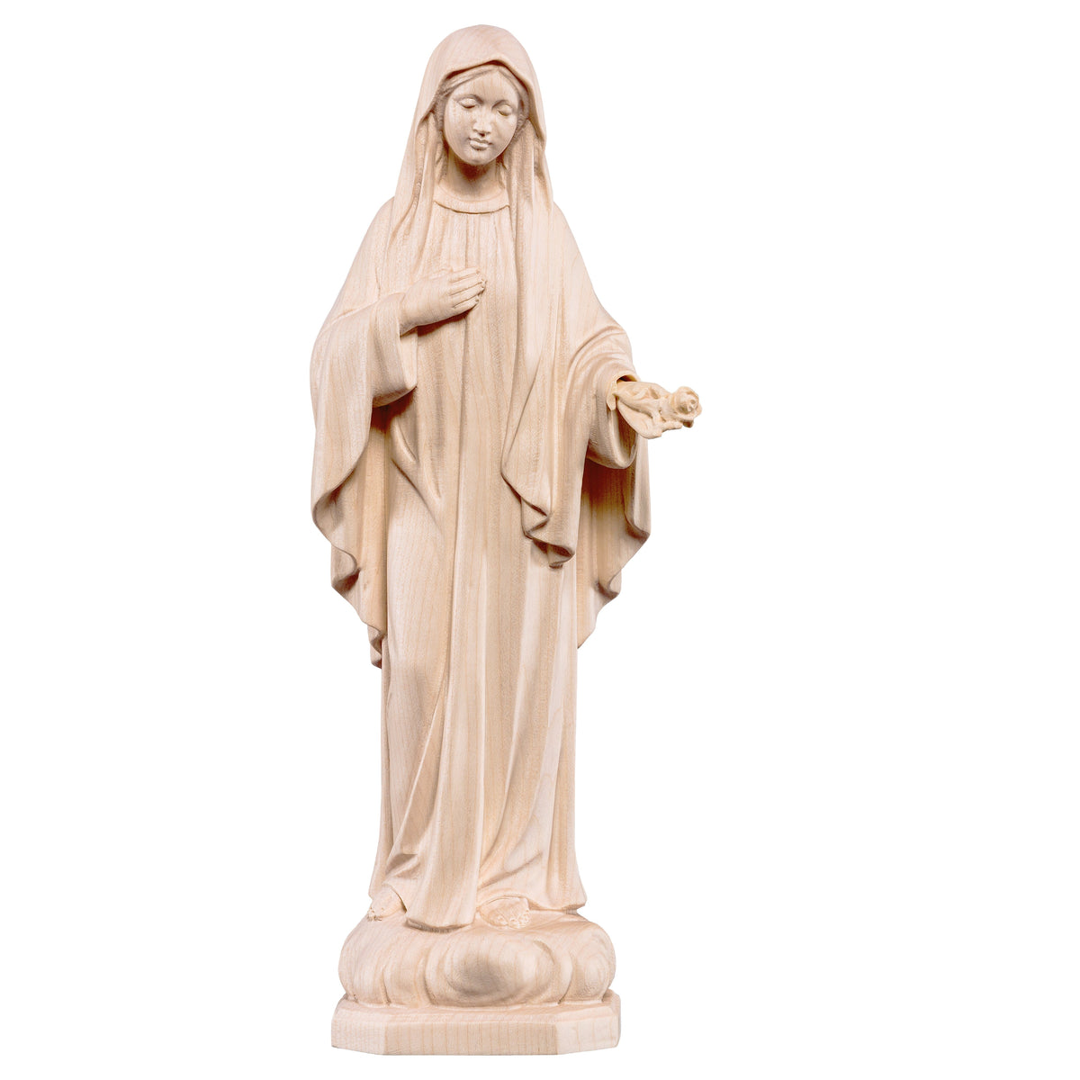 Wooden statue of Mother of peace