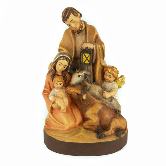 Wooden Statue of Nativity Holy Family