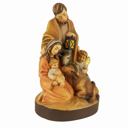 Wooden Statue of Nativity Holy Family