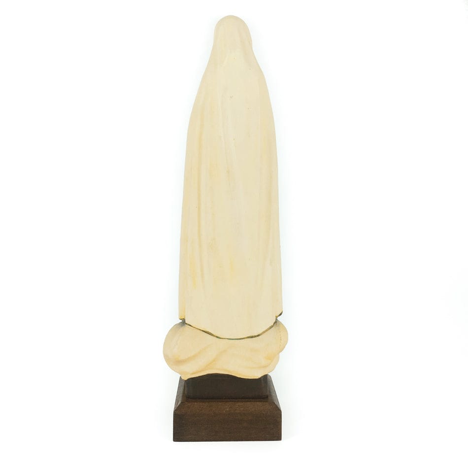 Wooden Statue of Our Lady of Fátima on the Clouds