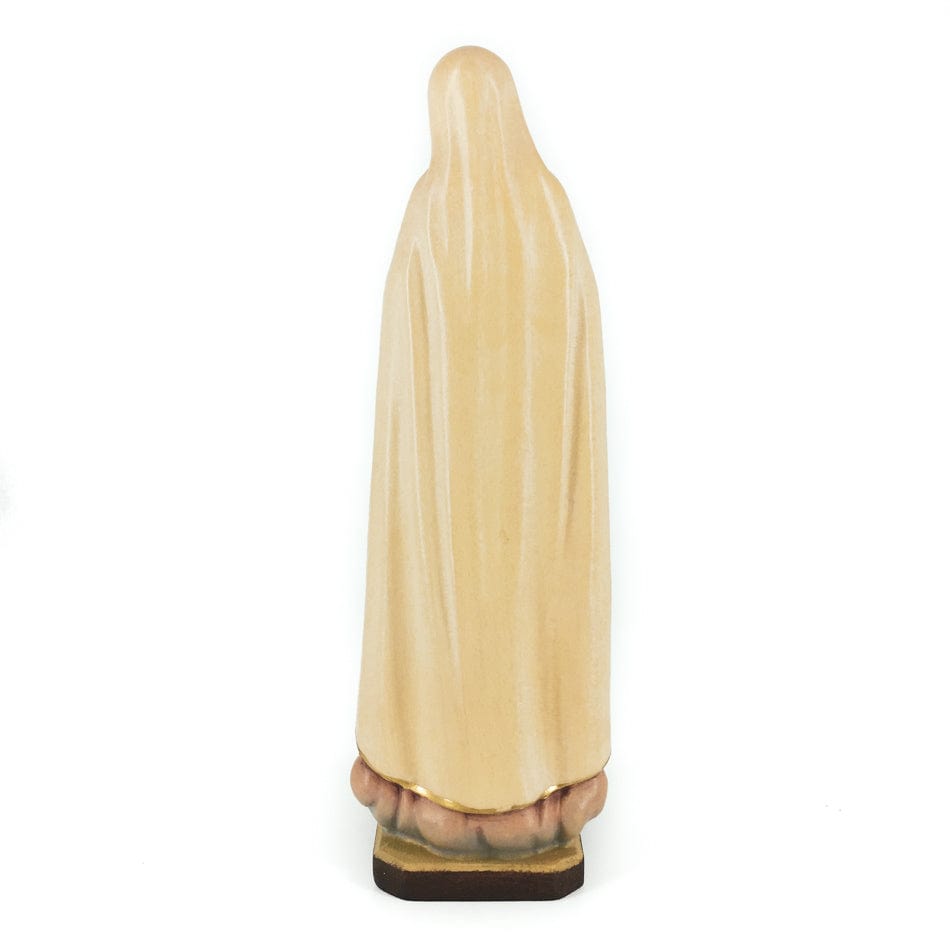 Wooden Statue of Our Lady of Fátima with Golden Chain