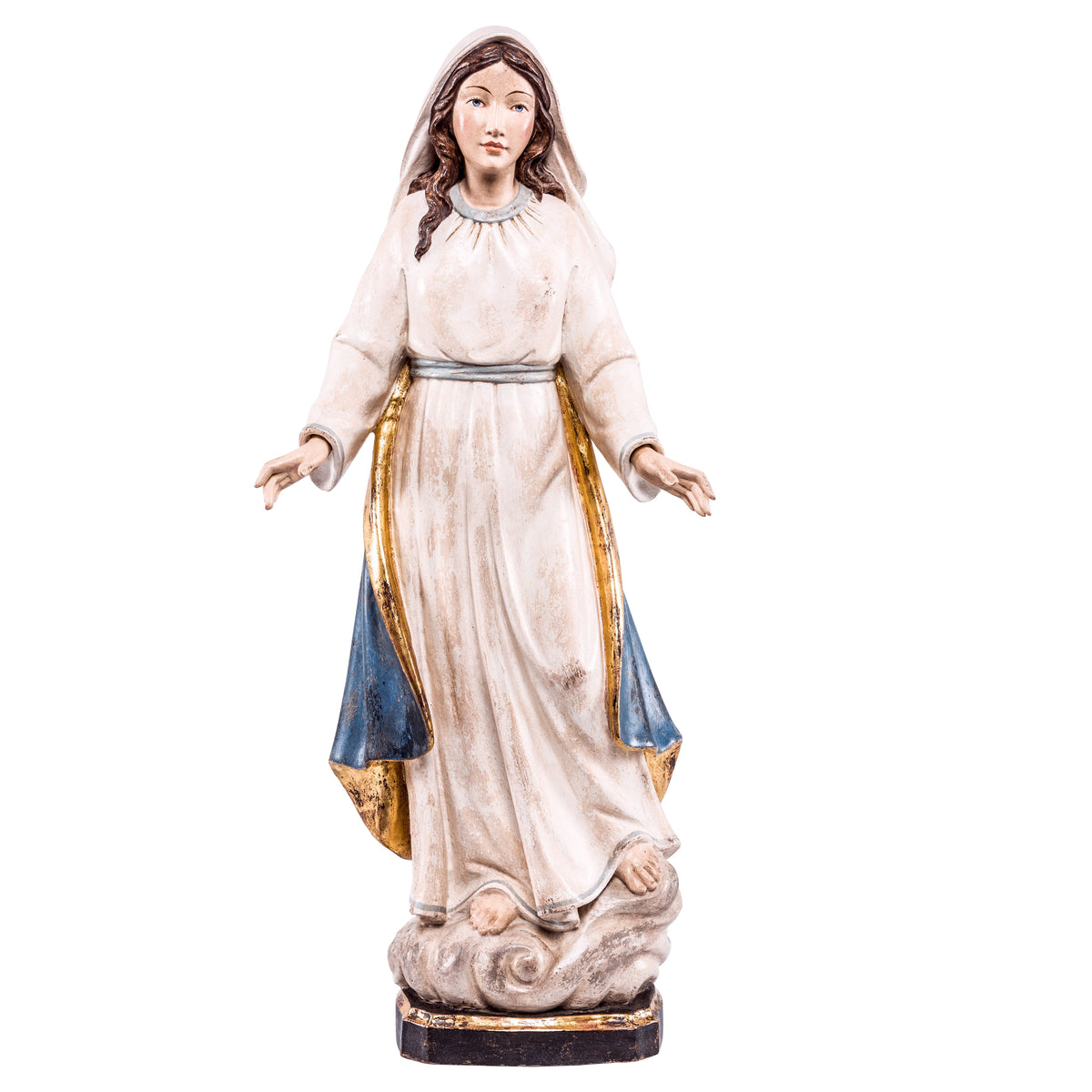 Wooden statue of Our Lady of Grace