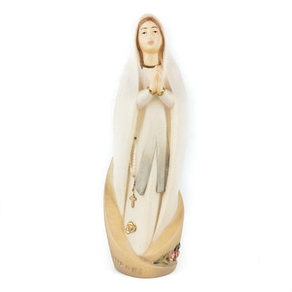 Wooden Statue of Our Lady of Lourdes Modern Style