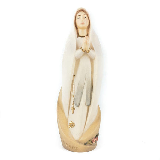 Wooden Statue of Our Lady of Lourdes Modern Style