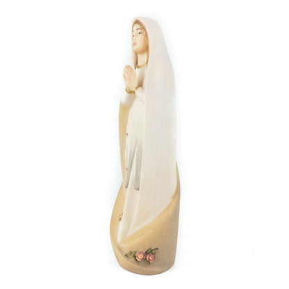 Wooden Statue of Our Lady of Lourdes Modern Style