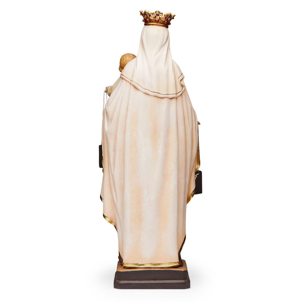 Wooden statue of Our Lady of Mount Carmel