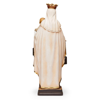 Wooden statue of Our Lady of Mount Carmel