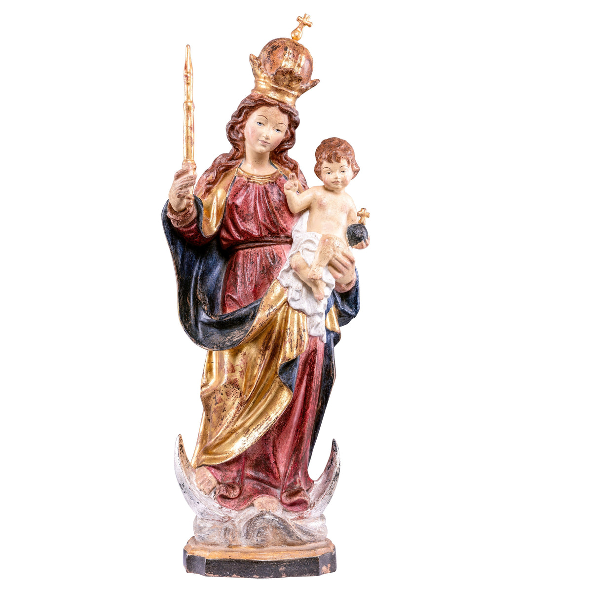 Wooden statue of Patron saint of Bavaria