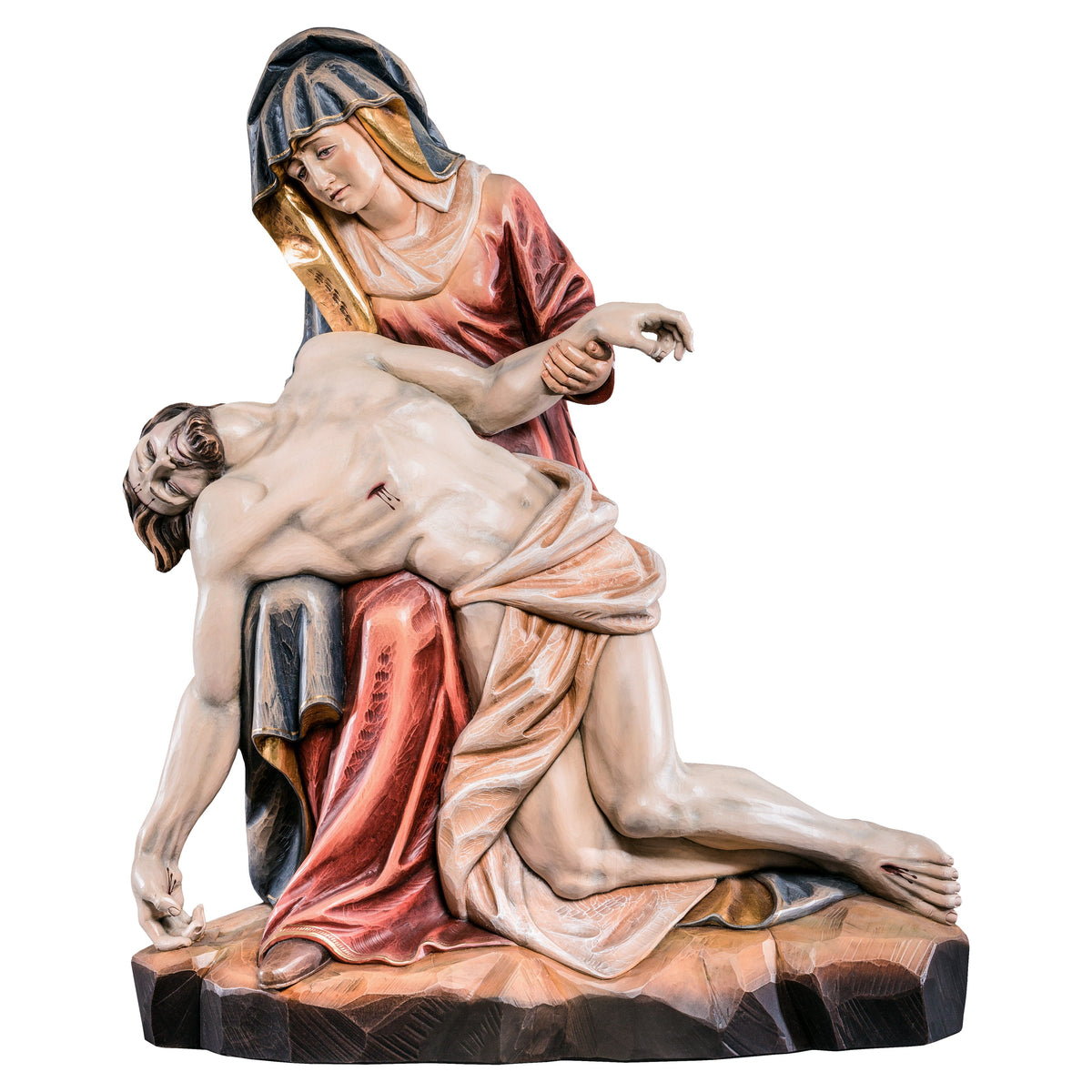 Wooden statue of Pietà