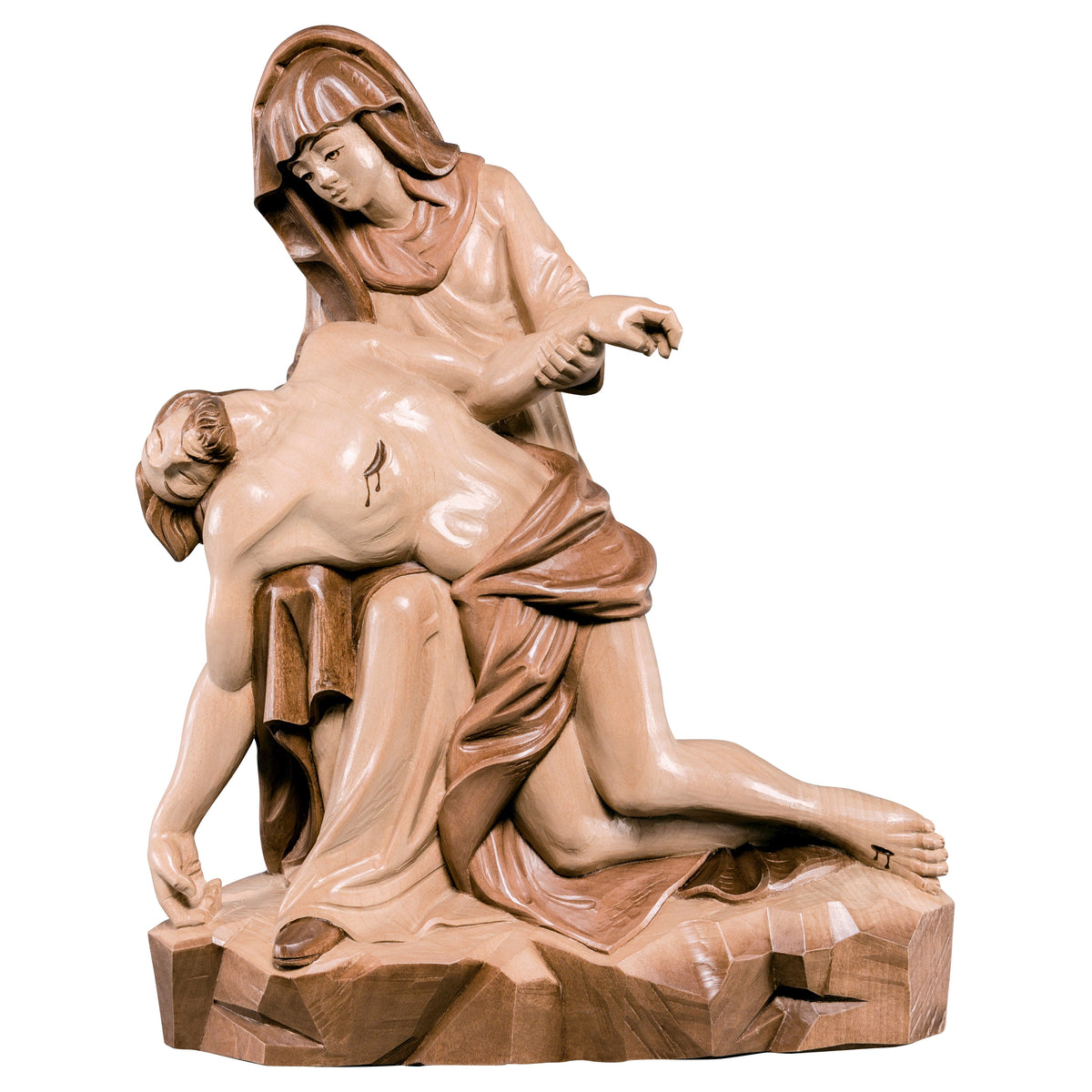 Wooden statue of Pietà