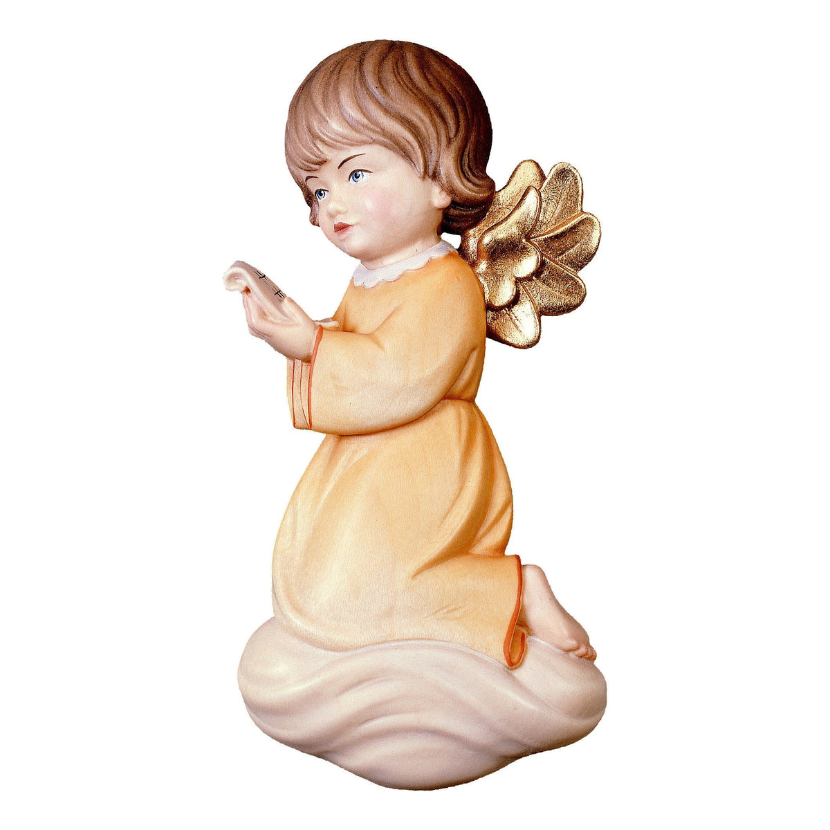 Wooden statue of Pitti angel singing
