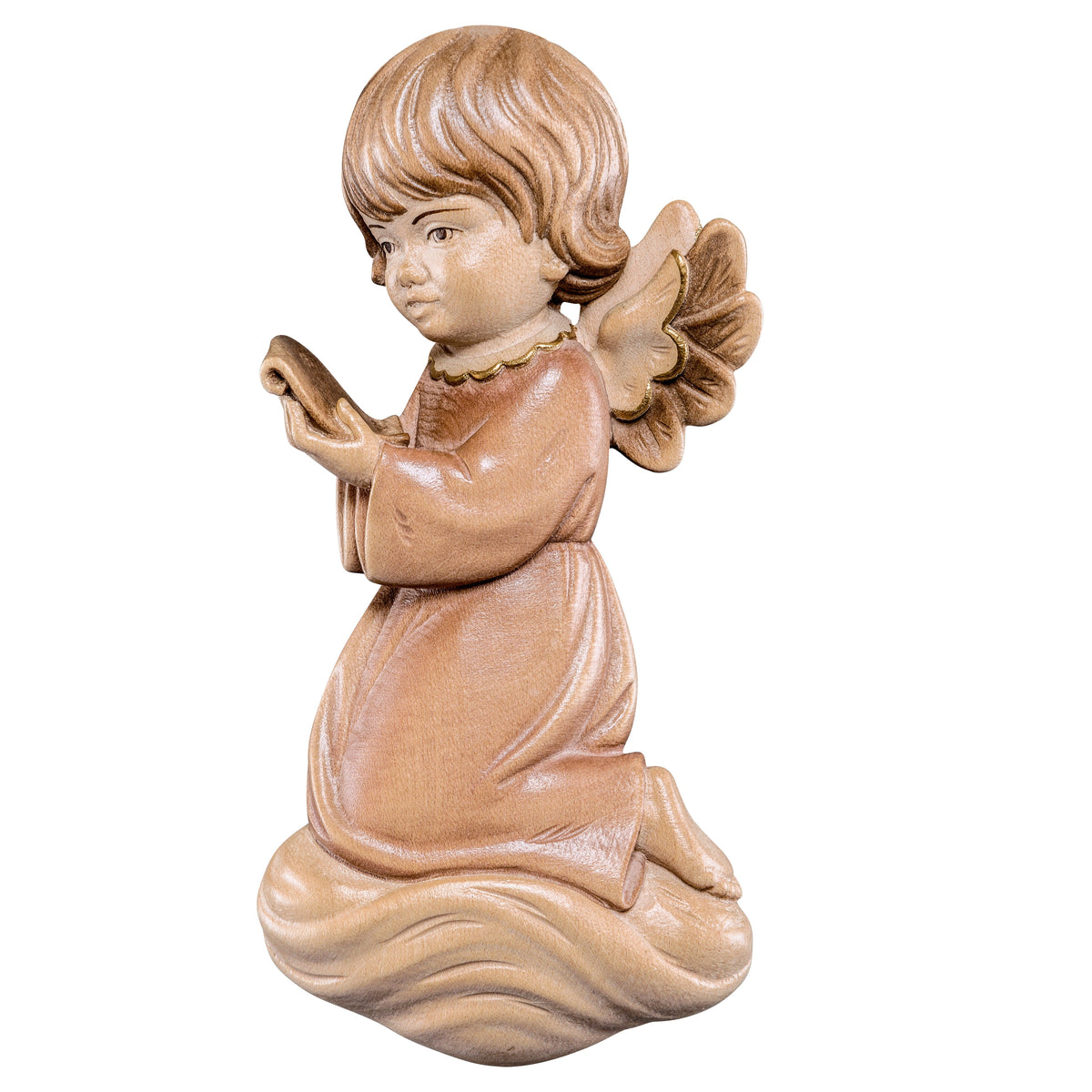 Wooden statue of Pitti angel singing