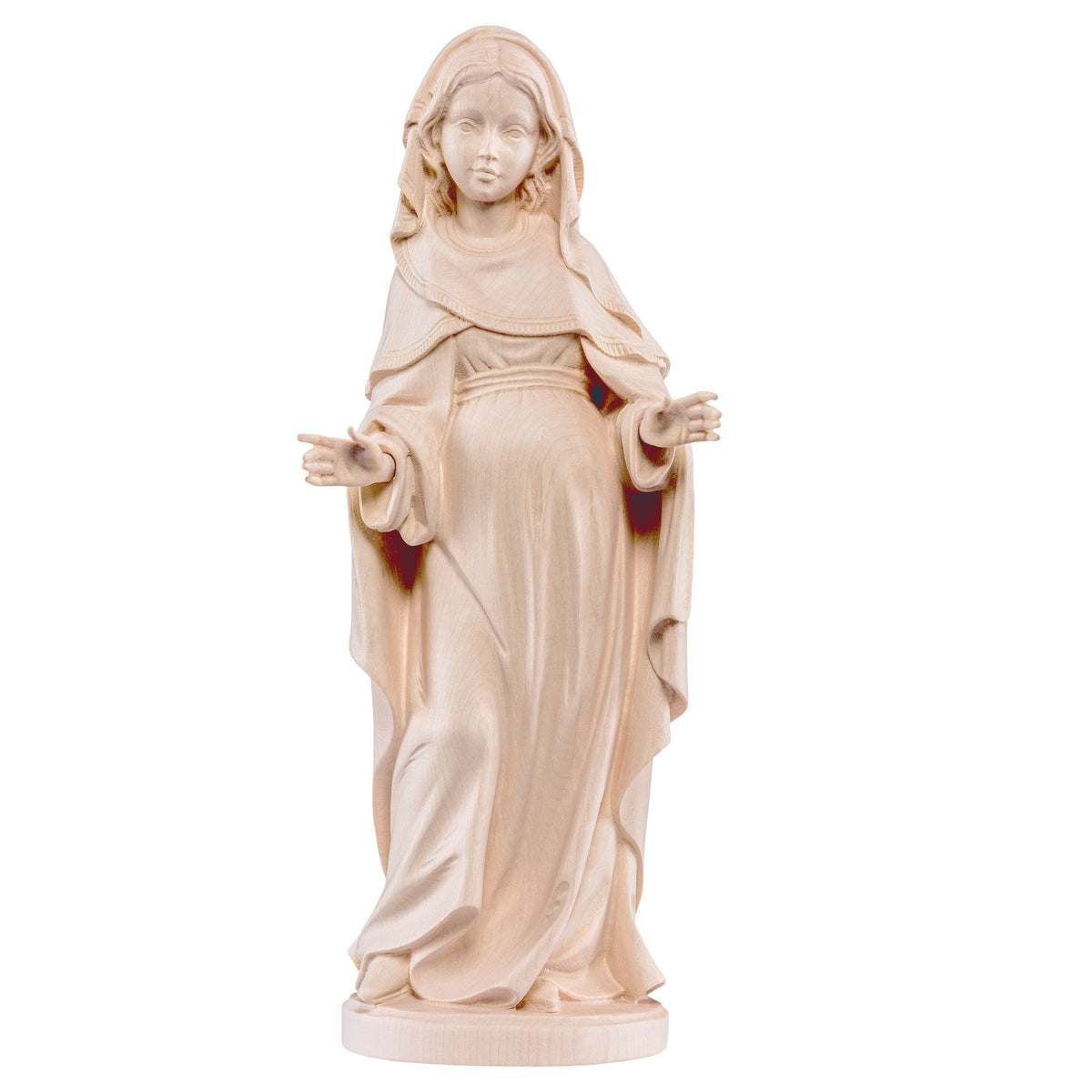 Wooden statue of Pregnant Madonna